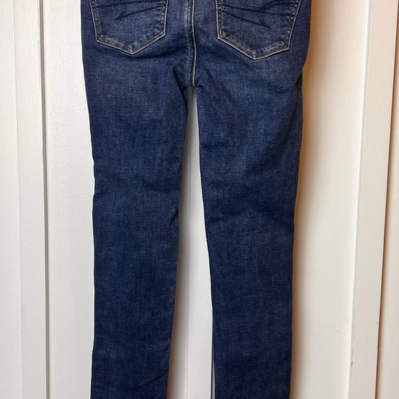 American Eagle Next Level Stretch Hi Rise Jeggings Size 000 Women Junior Skinny - Picture 6 of 10